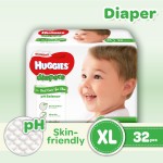 Huggies - Diamond 親膚嬰兒紙尿片 - XL碼 (32片) - Huggies - BabyOnline HK
