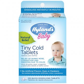 Tiny Cold Tablets - 125 tablets