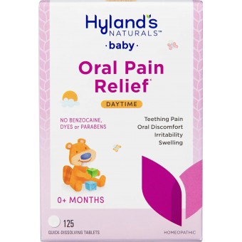 Baby Oral Pain Relief Tablets (125 Tablets)