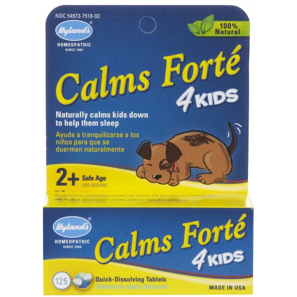 Calm Forte 4 Kids (125 tablets) - Hyland's - BabyOnline HK