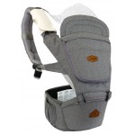 Light - HipSeat Baby Carrier - Check Charcoal - I-Angel - BabyOnline HK