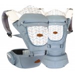 Miracle - HipSeat Baby Carrier - Powder Blue - I-Angel - BabyOnline HK