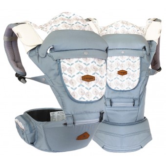 Miracle - HipSeat Baby Carrier - Powder Blue