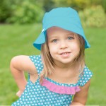 Reversible Organic Cotton Bucket Bucket Sun Protection Hat - Fushcia (9 - 18 months) - iPlay - BabyOnline HK