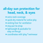 Flap Sun Protection Hat - Light Blue Lifesaver - iPlay - BabyOnline HK