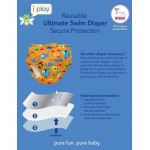 女童游泳衣連泳片 - 士多啤梨 (XL - 24個月) - iPlay - BabyOnline HK