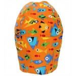 Flap Sun Protection Hat - Orange Fish (6-18m) - iPlay - BabyOnline HK