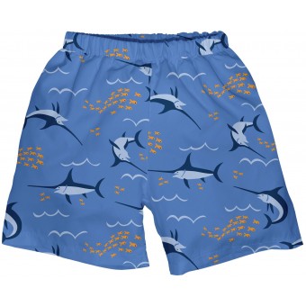 游泳片褲 - 藍色小劍魚