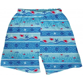 游泳片褲 - 藍色海洋 (XL)