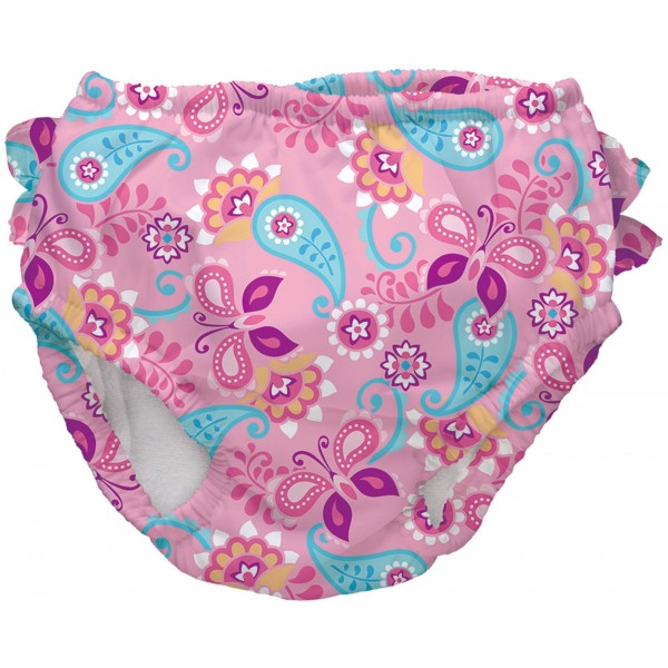 Ultimate Swim Diaper - Pink Paisley - iPlay - BabyOnline HK