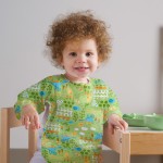 Easy-wear Long Sleeve Bib - Aqua Forest (12-24 months) - iPlay - BabyOnline HK