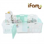 iFam Plus Baby Room (Mint/White) - iFam - BabyOnline HK