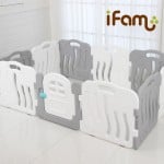 iFam Shell Baby Room 198 x 133 (Grey/White) - iFam - BabyOnline HK