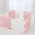 iFam Shell Baby Room 133 x 133 (Pink/White)