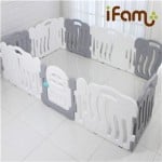 iFam Shell Baby Room 246 x 149 (Grey/White) - iFam - BabyOnline HK