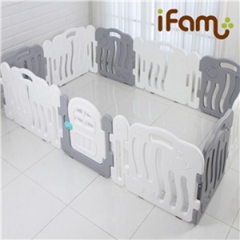 iFam Shell Baby Room 246 x 149 (Grey/White)
