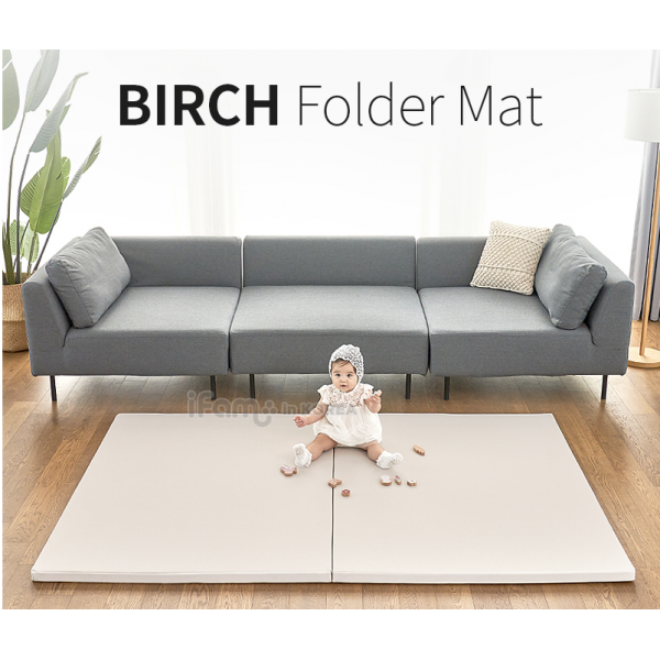 iFam RUUN 2-Section Folder Mat for Birch Thank You Baby Room 200 x 140cm - iFam
