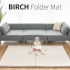iFam RUUN 2-Section Folder Mat for Birch Baby Room 212 x 140cm