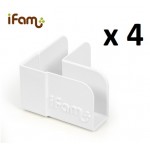 iFam Corner Safety Holder - White (Pack of 4) - iFam - BabyOnline HK