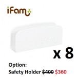 iFam Shell Baby Room 246 x 149 (Grey/White) - iFam