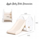 iFam Apple Baby Slide (Light Grey) - iFam - BabyOnline HK