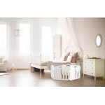 iFam Shell Baby Room 198 x 133 (Beige/White) - iFam