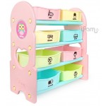iFam Toy Storage (4 levels, 8 trays) - Pink - iFam - BabyOnline HK