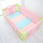 iFam Baby Room (Pink) + Playmat (Mint) - iFam - BabyOnline HK