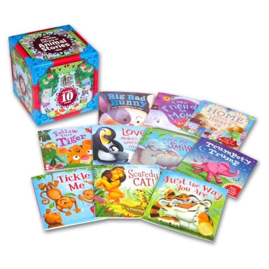 Igloo Books - My Little Library of Animal Stories Box Set (10 books) -  BabyOnline