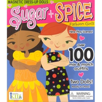 Magnetic Dress-Up Dolls - Sugar + Spice: Fashion Girls