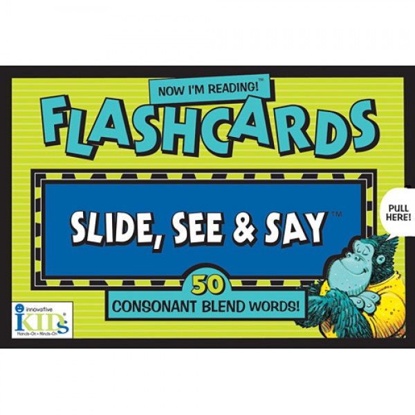 Slide, See & Say Flashcards - 50 Consonant Blend Words! - InnovativeKids - BabyOnline HK