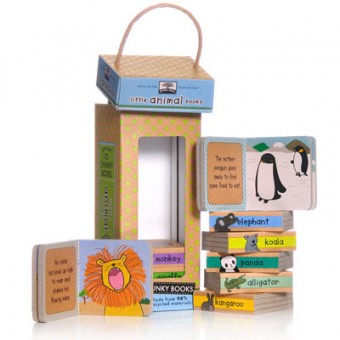 green start™: book tower - little animals books