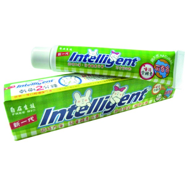 因特力淨 - 兒童酵素牙膏 40g - Intelligent