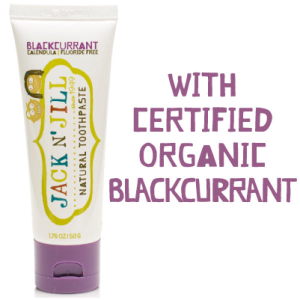 Natural Toothpaste - Blackcurrant Flavour - Jack N' Jill - BabyOnline HK