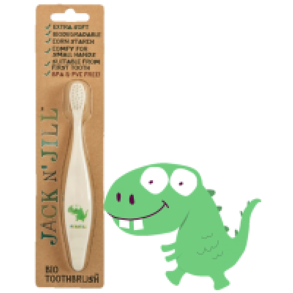 Jack N' Jill - Bio Toothbrush - Dinosaur - Jack N' Jill - BabyOnline HK
