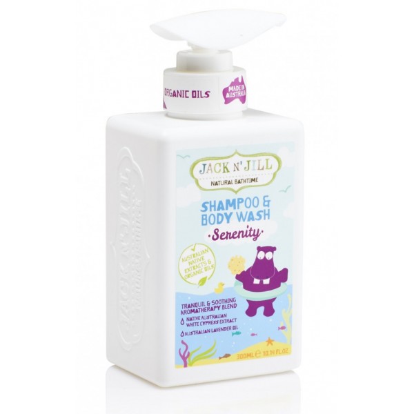 Natural Shampoo & Body Wash 300ml (Serenity) - Jack N' Jill - BabyOnline HK