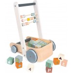 Sweet Cocoon Cart with ABC Blocks - Janod - BabyOnline HK