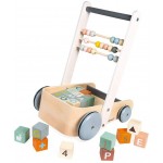 Sweet Cocoon Cart with ABC Blocks - Janod - BabyOnline HK