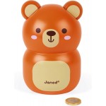 Bear Moneybox - Janod - BabyOnline HK