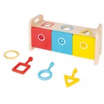 Essentiel - Shape Sorter Box with Keys - Janod - BabyOnline HK