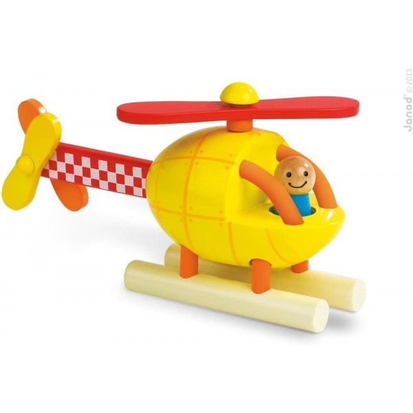 Helicopter Kit Magnet - Janod - BabyOnline HK