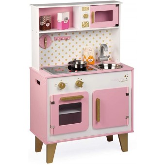 Wooden Play Kitchen - Candy Chic Big Cooker