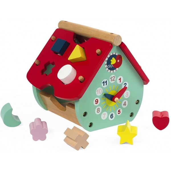 Baby Forest House Shape Sorter - Janod
