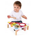Confetti Musical Table (wood) - Janod - BabyOnline HK