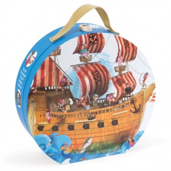 Giant Floor Puzzle - Pirate Ship (39 pieces)