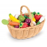 24 Fruits and Vegetables Basket - Janod - BabyOnline HK