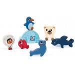 Wooden Chunky Puzzle - Arctic - Janod - BabyOnline HK