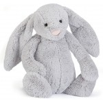 Jellycat - Bashful Silver Bunny (Huge 51cm) - Jellycat - BabyOnline HK