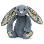 Jellycat - Blossom Dusky Blue Bunny (Small 18cm) - Jellycat - BabyOnline HK