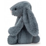 Jellycat - Bashful Dusky Blue Bunny (Small 18cm) - Jellycat - BabyOnline HK